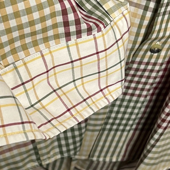 Men's Pendleton Long Sleeve Plaid Button Down Shirt Size Large - Picture 4 of 6